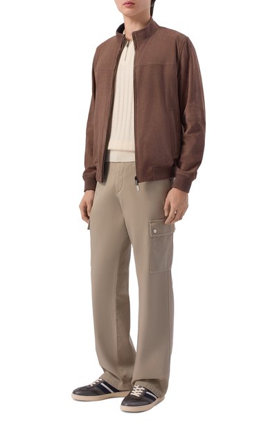 Мужские кожаные кеды roget BALLY, арт. MSK0F7/VT172