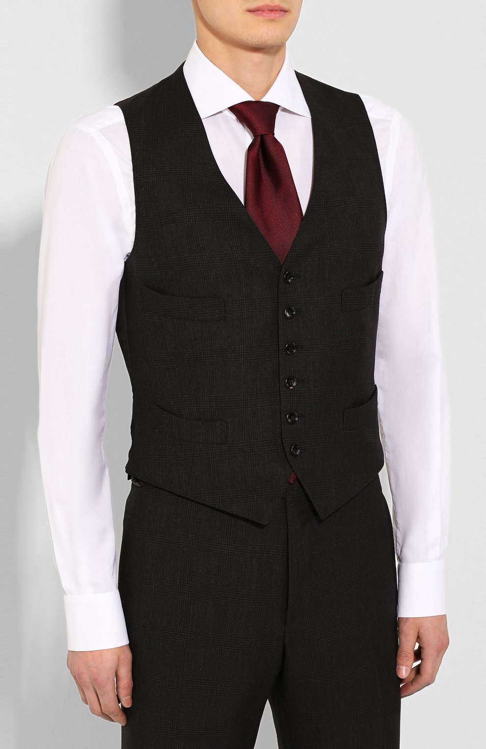 Шерстяной костюм-тройка TOM FORD, арт. 616R14/31AL41, фото 4