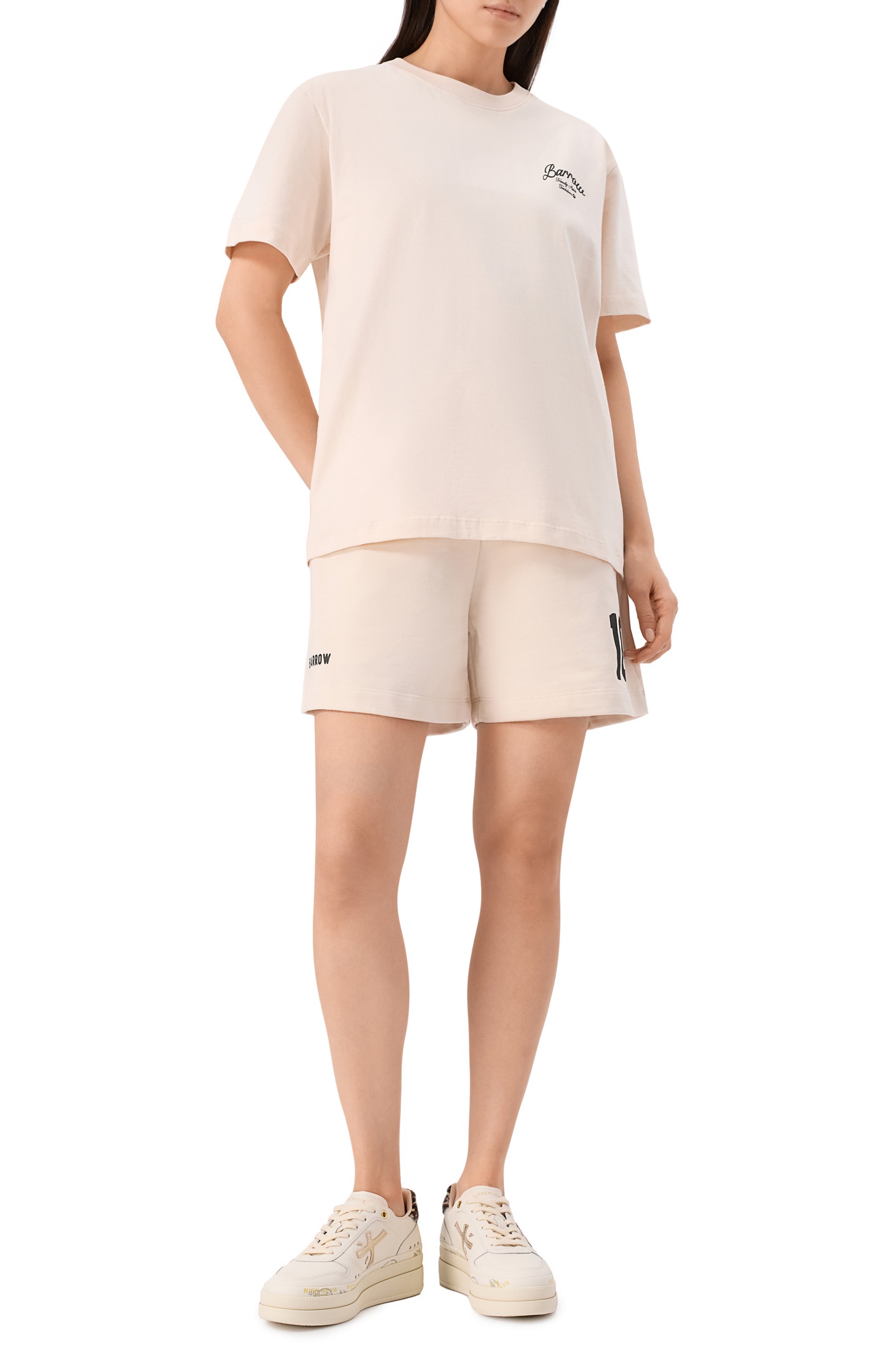 Хлопковая футболка BARROW, арт. S5BWW0TH145, фото 2