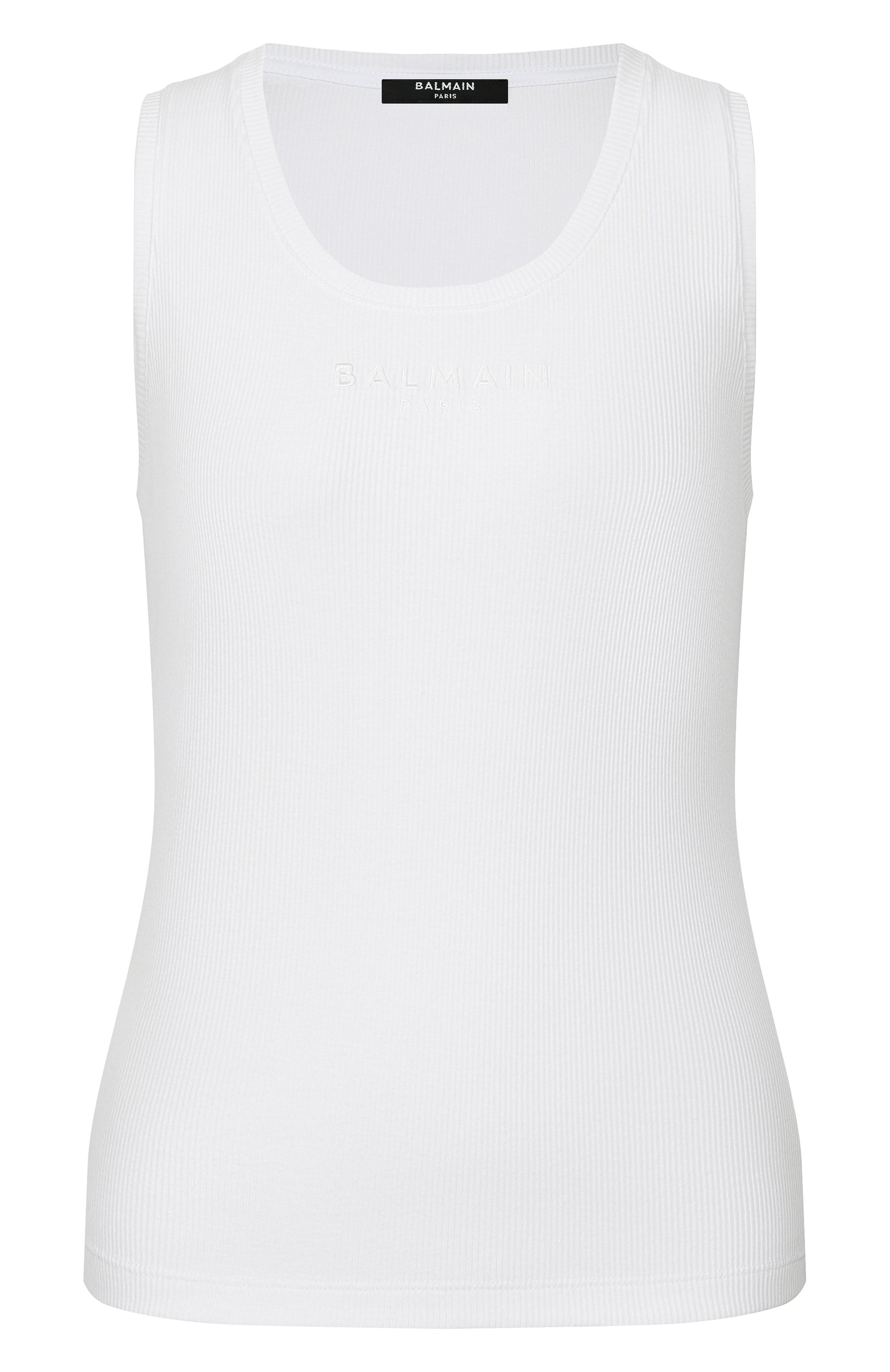Хлопковая майка BALMAIN, арт. GF0EB075/BD10, фото 1
