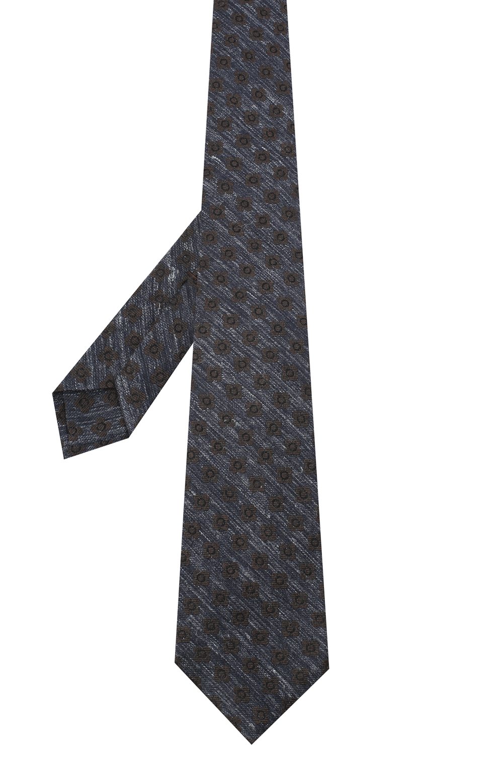 Галстук из шерсти и шелка KITON, арт. UCRVKLC05G53, фото 2