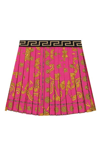 Плиссированная юбка VERSACE, арт. YC000092/A232758/8A-14A, фото 2