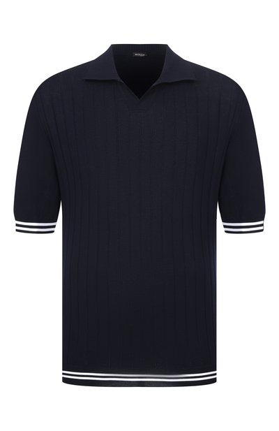 Мужская хлопковое поло KITON, арт. UMK0708