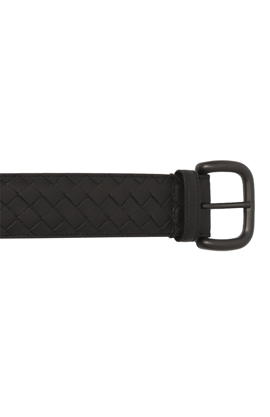 Кожаный ремень BOTTEGA VENETA темно-коричневого цвета по цене 69950 руб., арт. 173784/V47W0, фото 4 Кожаный ремень BOTTEGA VENETA, арт. 173784/V47W0, фото 4