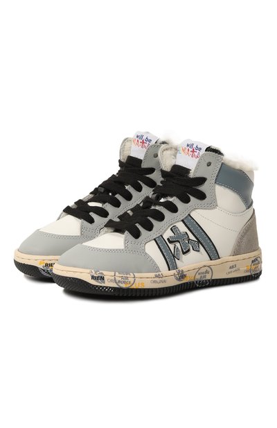 Кожаные кеды wally PREMIATA WILL BE, арт. 24M322410/WALLY HI M/27-35