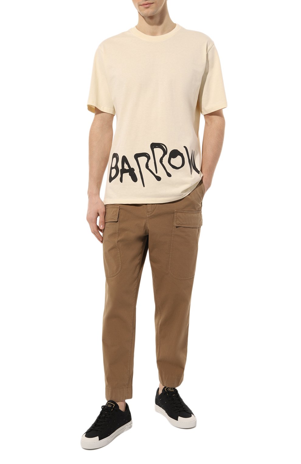 Хлопковая футболка BARROW, арт. 034038, фото 2