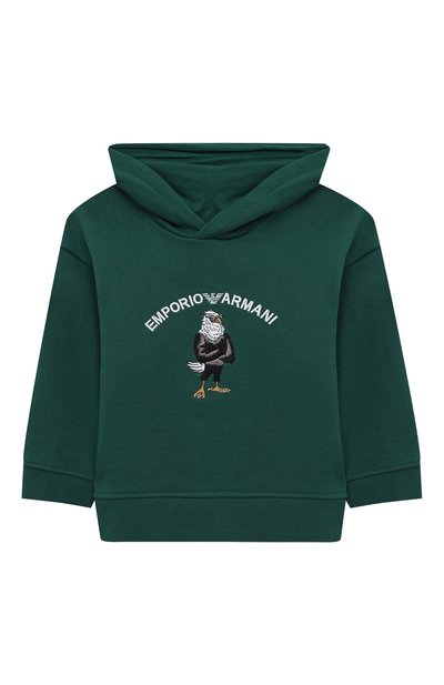 Хлопковое худи EMPORIO ARMANI, арт. 6L4MB2/1JWPZ, фото 1
