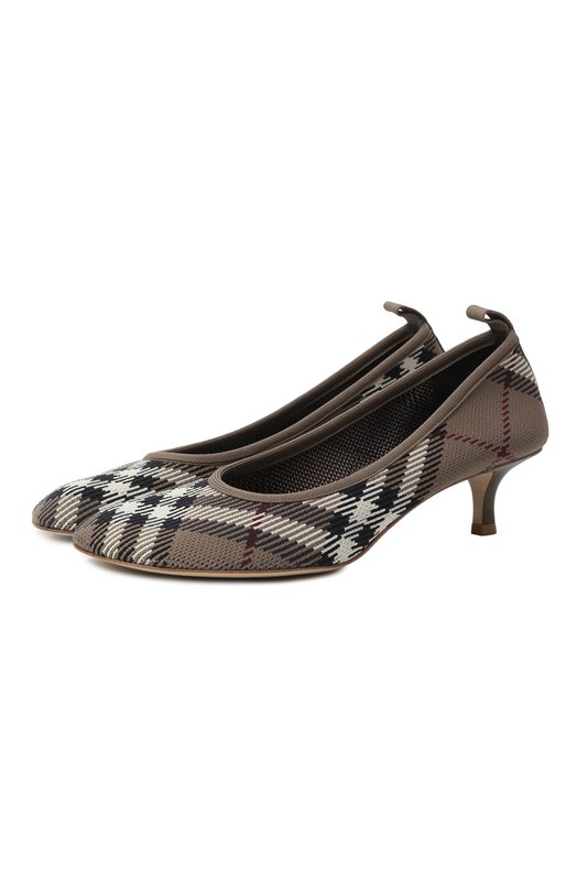 Текстильные туфли Baby 45 Burberry 8102595 Хаки 8102595