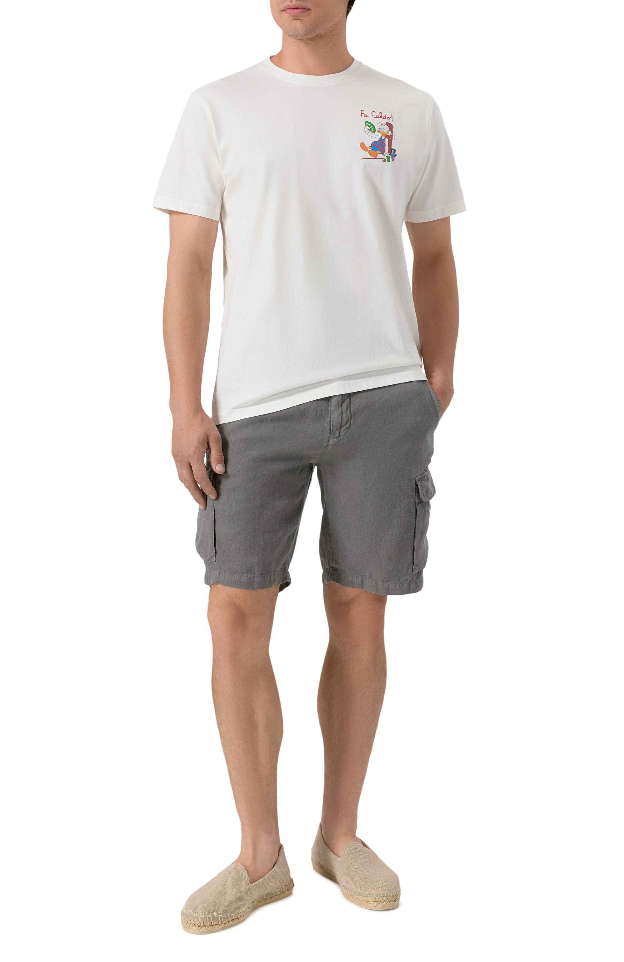 Хлопковая футболка MC2 SAINT BARTH, арт. STBM TSHIRT MAN/05399H, фото 2