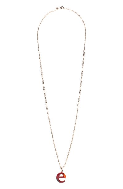 Кулон на цепочке alphabet e CHLOÉ, арт. CHC22SF04EBLQ, фото 1