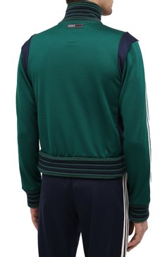Мужской толстовка adidas originals x wales bonner ADIDAS ORIGINALS зеленого цвета, арт. GL5184 | Фото 4 (Материал внешний: Синтетический материал; Стили: Спорт-шик; Мужское Кросс-КТ: Толстовка-одежда; Рукава: Длинные; Длина (для топов): Стандартные)