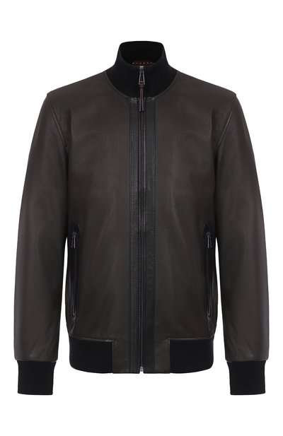 Мужской кожаный бомбер WINDSOR, арт. T0RIN0-L/1300140