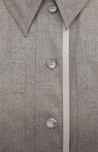 Шерстяное платье STELLA MCCARTNEY серого цвета по цене 119000 руб., арт. 602230/SNB53, фото 5 Шерстяное платье STELLA MCCARTNEY, арт. 602230/SNB53, фото 5