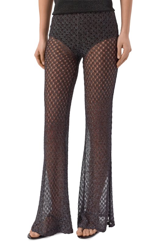 Брюки из вискозы Missoni MC25SI00/BR014D Коричневый  MC25SI00/BR014D Фото 3