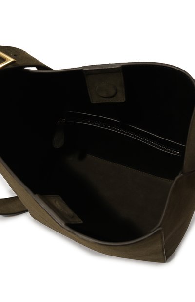 Сумка-шопер CLOSED хаки цвета по цене 63400 руб., арт. C90332-85J-22, фото 5 Сумка-шопер CLOSED, арт. C90332-85J-22, фото 5