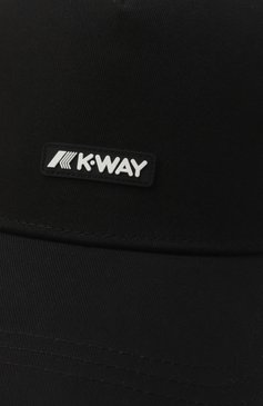 Хлопковая бейсболка K-WAY, арт. K8132SW, фото 4