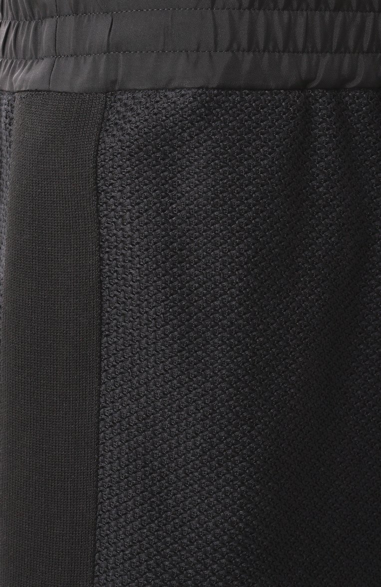 Мужские хлопковые шорты JIL SANDER черного цвета, арт. J22MU0131/J20258 | Фото 6 (Длина Шорты М: Ниже колена; Принт: Без принта; Стили: Минимализм; Случай: Повседневный; Материал внешний: Хлопок, Синтетический материал)
