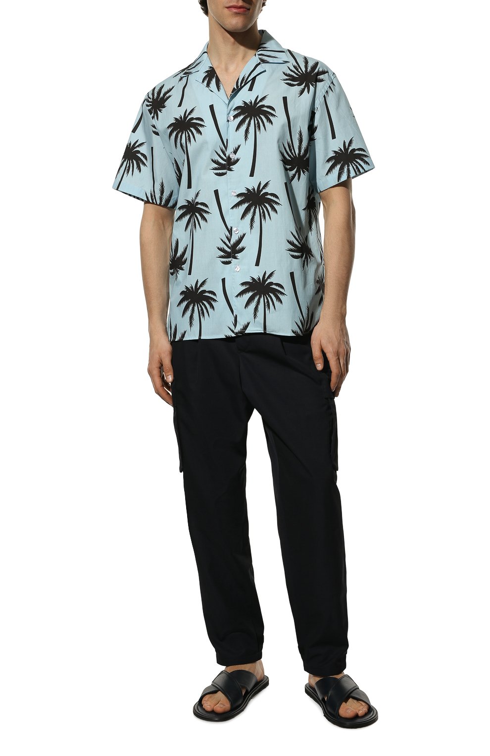 Кожаные шлепанцы MORESCHI, арт. 9392035/03/PERSAN/VITELLL0, фото 2