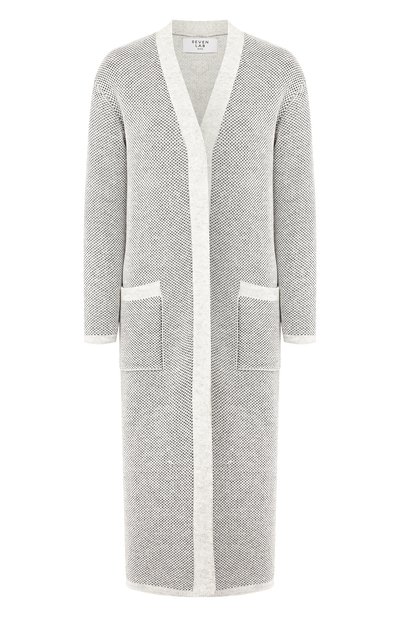 Женский кардиган SEVEN LAB, арт. KNL19-B1C white/grey