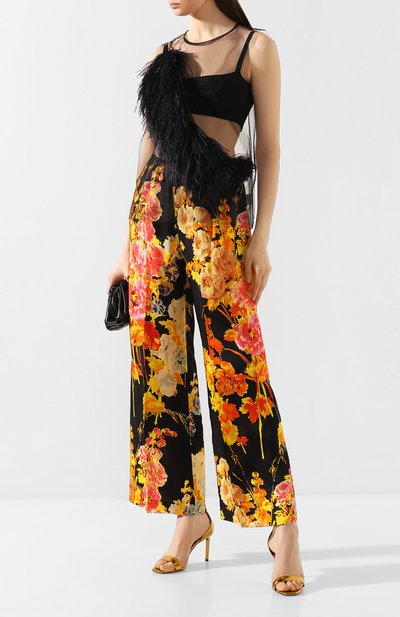 Топ с отделкой перьями DRIES VAN NOTEN, арт. 201-18632-9305, фото 2