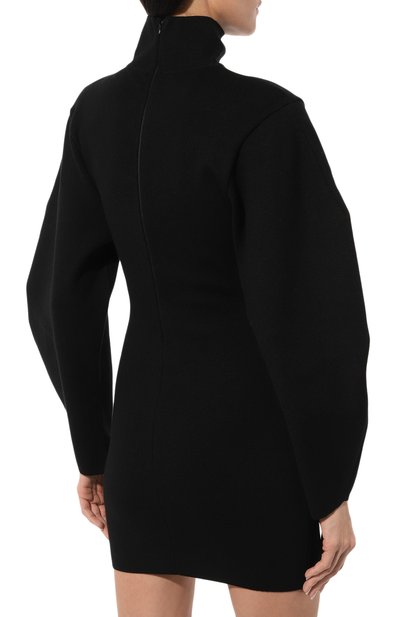 Платье из вискозы ANDREADAMO черного цвета по цене 81800 руб., арт. ADPF23DR12770473, фото 4 Платье из вискозы ANDREADAMO, арт. ADPF23DR12770473, фото 4