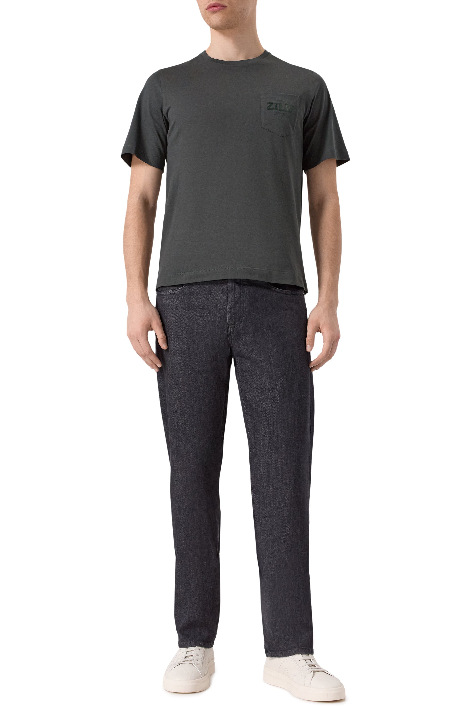 Хлопковая футболка ZILLI, арт. TSR02IM0100VLEST0, фото 2