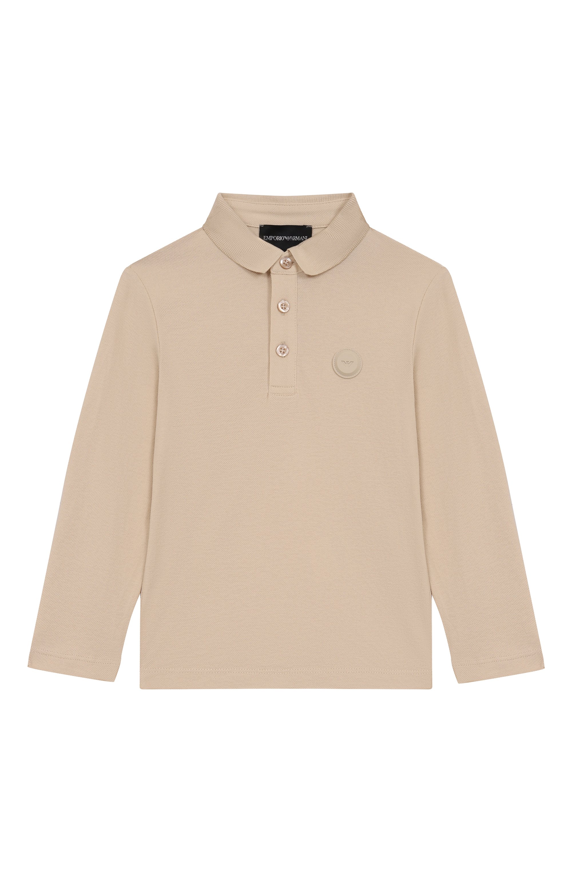 Хлопковое поло EMPORIO ARMANI, арт. EB000760/AF16641, фото 1