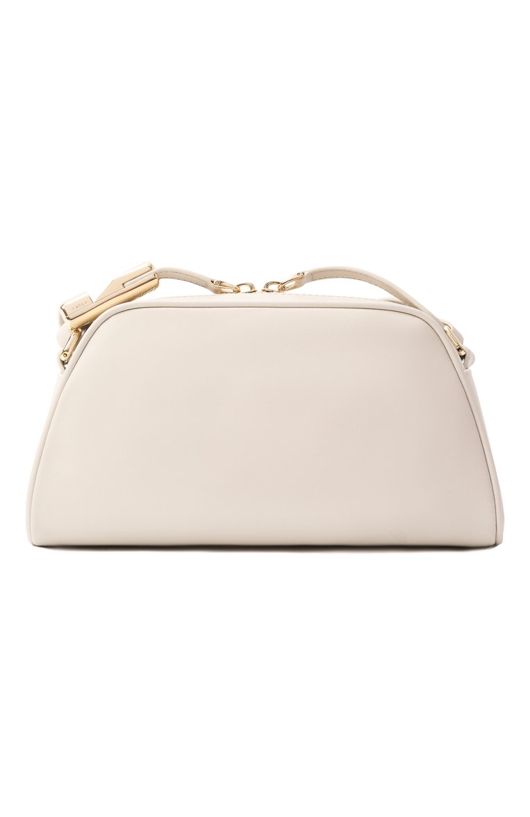 Женская сумка furla goccia mini FURLA белого цвета, арт. WE00747/BX3104 | Фото 6 (Ремень/цепочка: На ремешке; Материал: Натуральная кожа; Размер: mini)