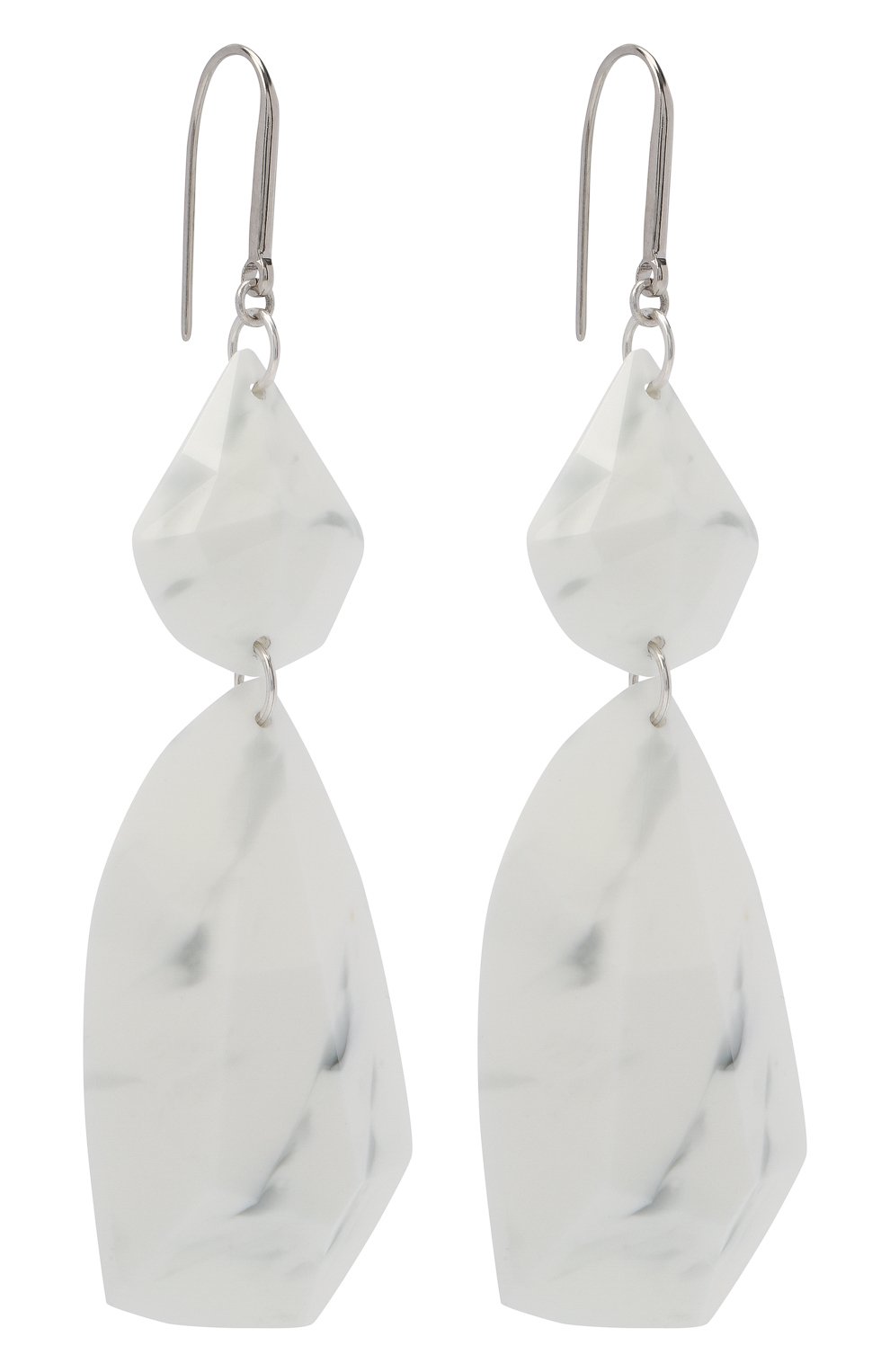 Серьги ISABEL MARANT белого цвета по цене 30800 руб., арт. BL1097-21A026B, фото 3 Серьги ISABEL MARANT, арт. BL1097-21A026B, фото 3