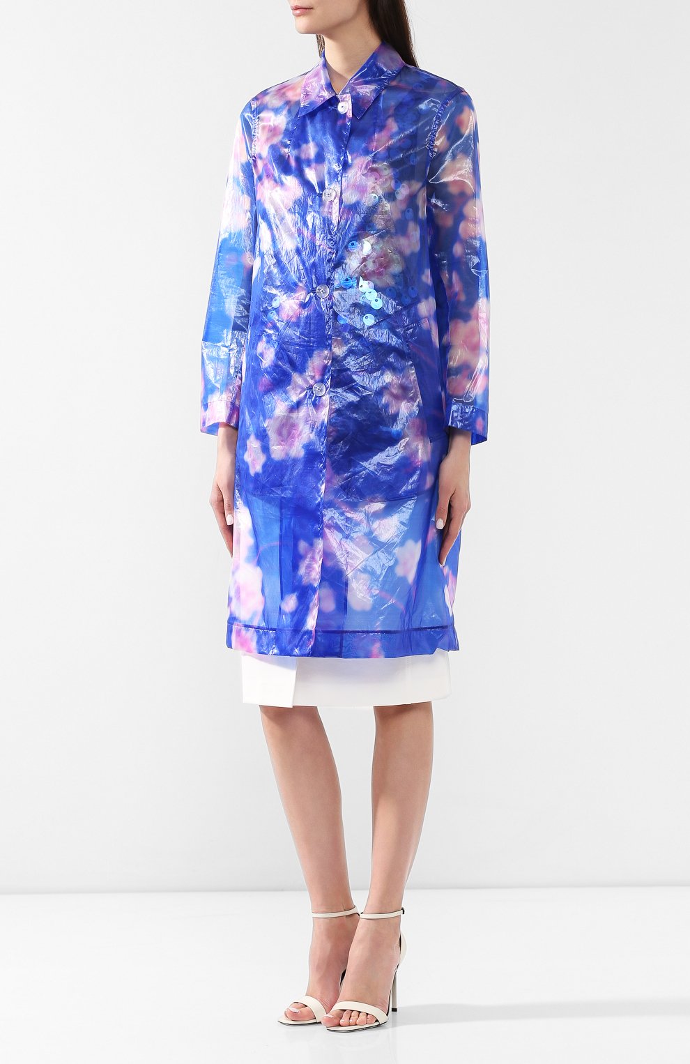 Плащ с принтом DRIES VAN NOTEN, арт. 191-10216-7102, фото 3