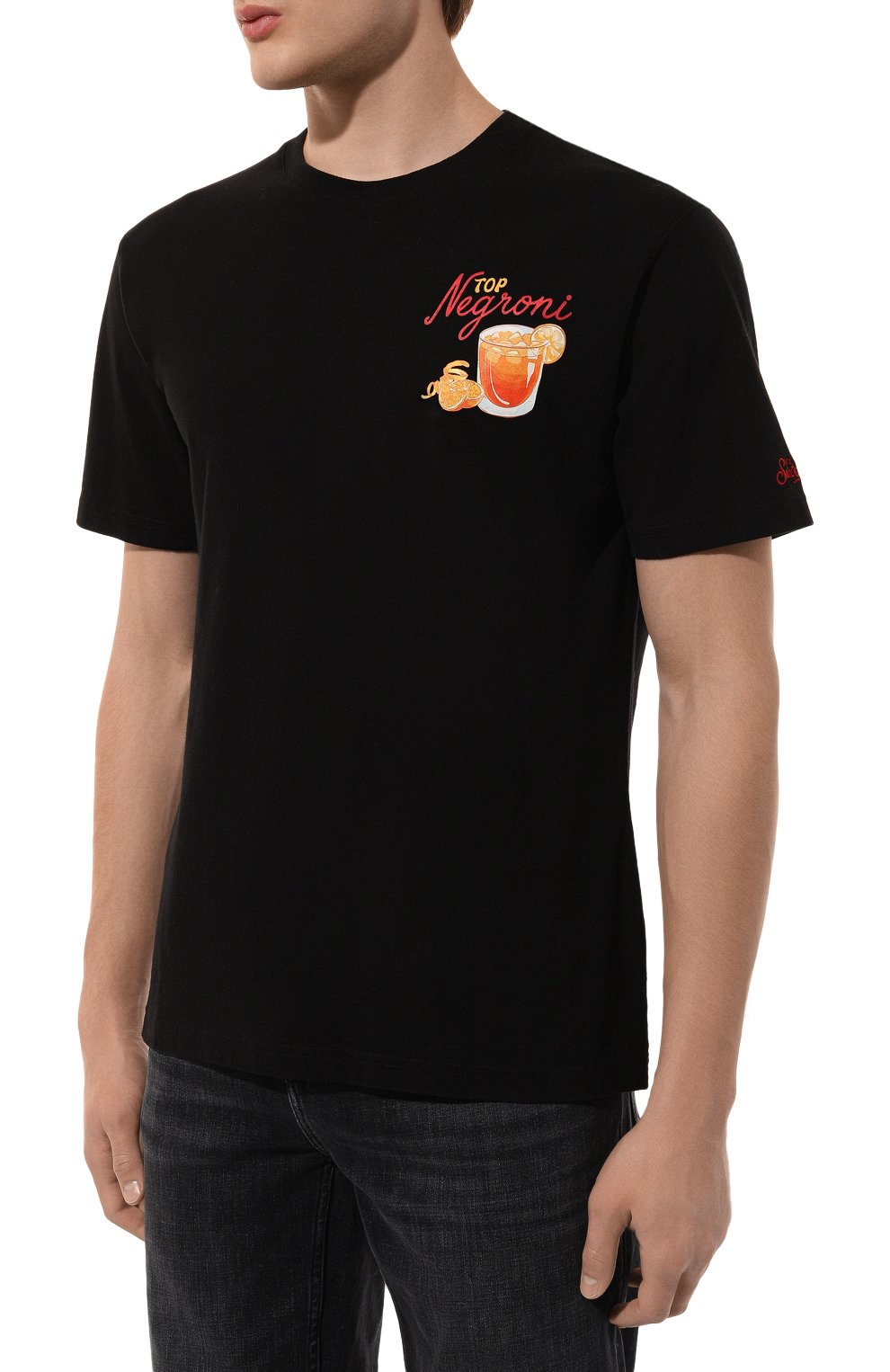 Хлопковая футболка MC2 SAINT BARTH, арт. STBM ARN0TT/ARN0001/MAYP57, фото 3