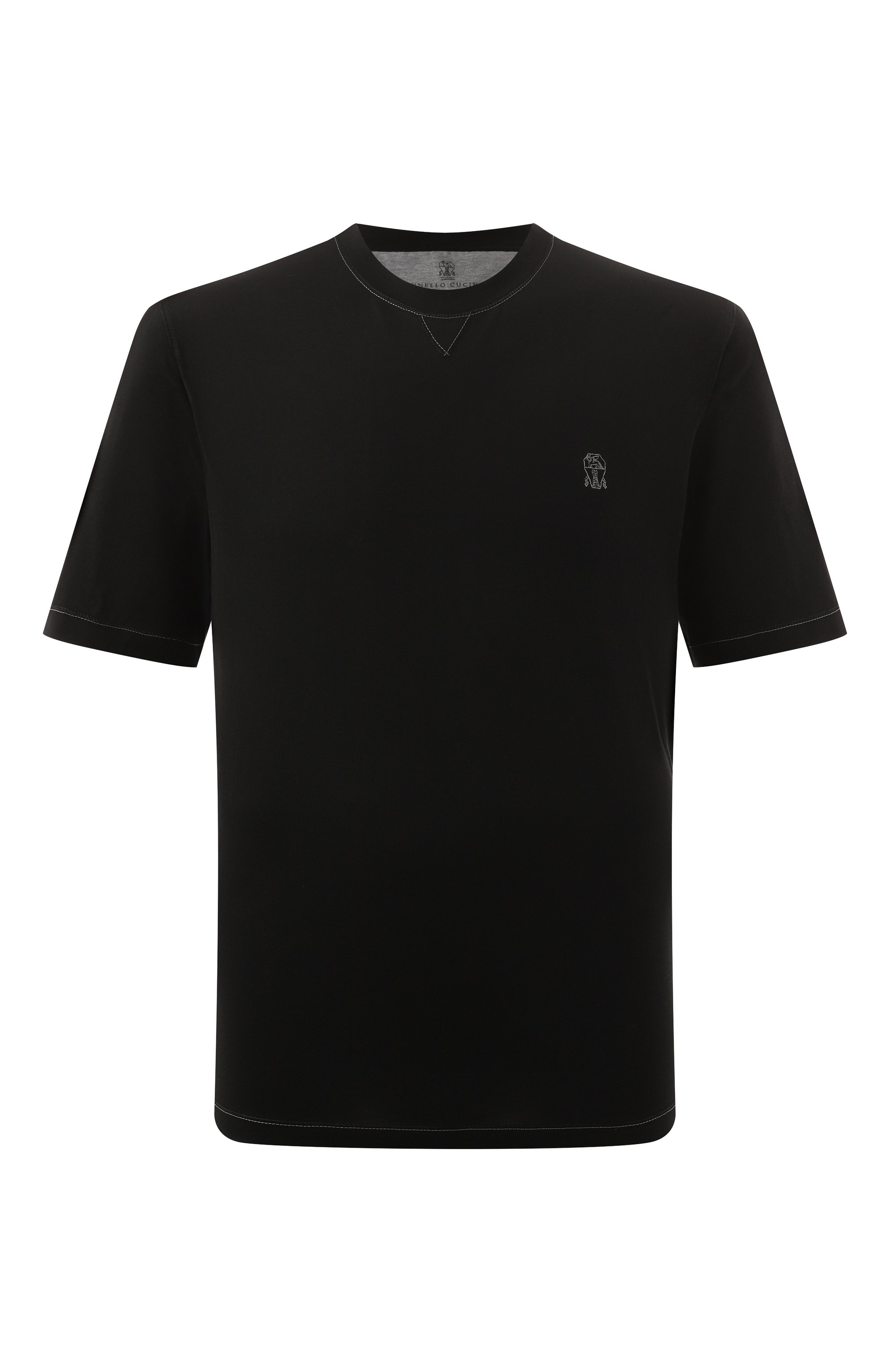 Хлопковая футболка BRUNELLO CUCINELLI, арт. M0B131328G, фото 1