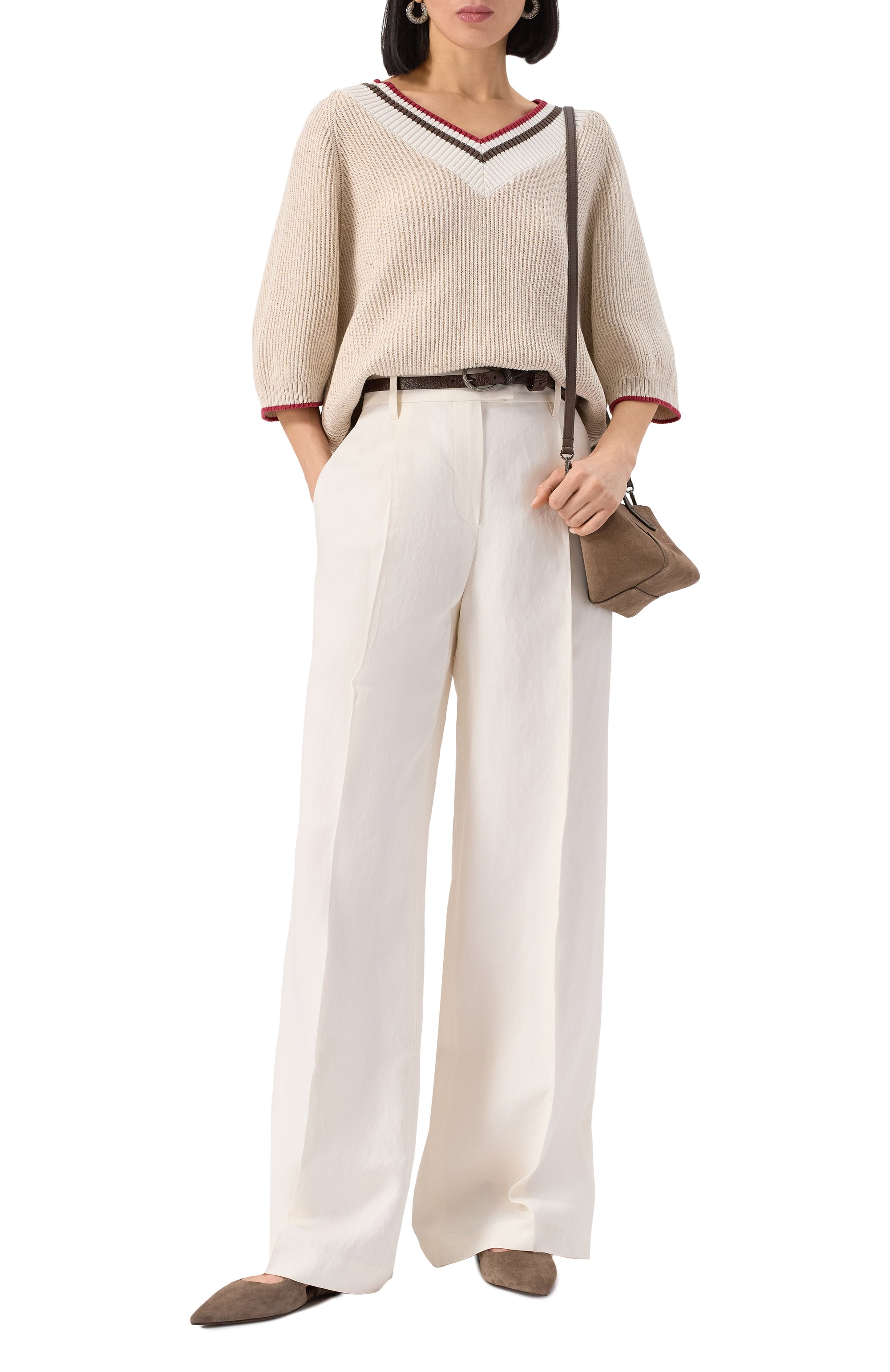 Брюки BRUNELLO CUCINELLI, арт. MH540P8884, фото 2