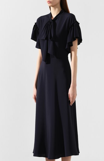 Платье ESCADA темно-синего цвета по цене 76500 руб., арт. 5030130, фото 3 Платье ESCADA, арт. 5030130, фото 3