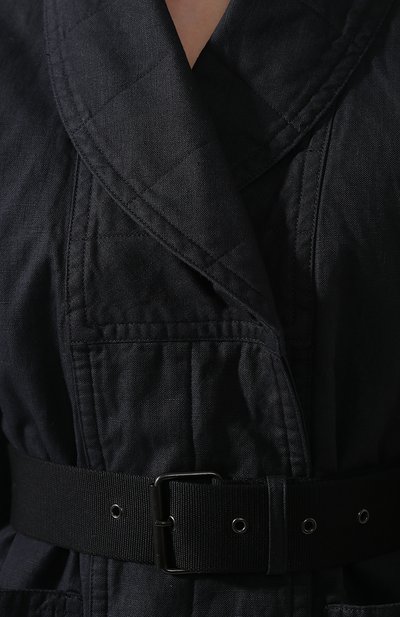 Хлопковая куртка ISABEL MARANT ETOILE черного цвета по цене 49950 руб., арт. VE1207-20P007E/RAINE, фото 5 Хлопковая куртка ISABEL MARANT ETOILE, арт. VE1207-20P007E/RAINE, фото 5