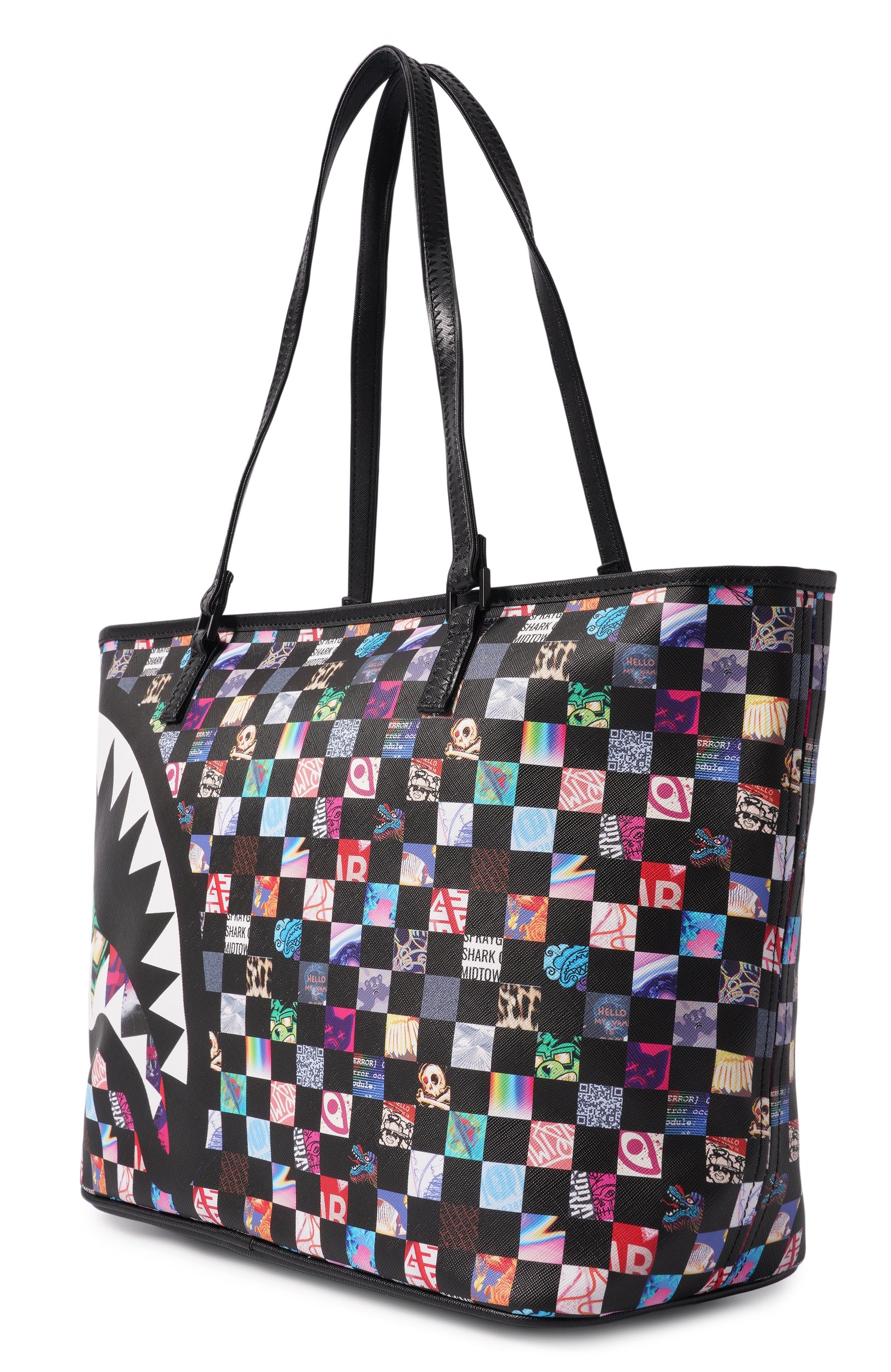 Сумка SPRAYGROUND, арт. 910T9440NSZ/CRAZY CHECK T0TE, фото 2
