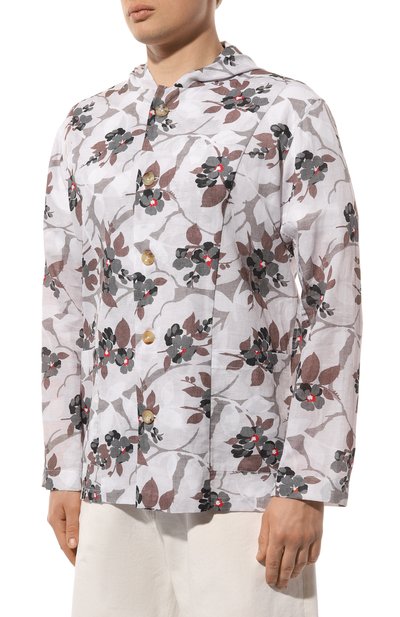 Хлопковая рубашка KITON, арт. UMCLUCAH08906, фото 3