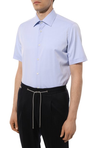 Хлопковая сорочка GIAMPAOLO, арт. 608/TS15014/LUNGA, фото 3