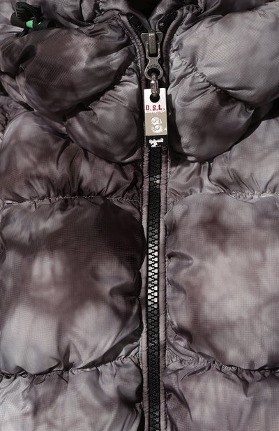 Пуховик DIESEL серого цвета по цене 65950 руб., арт. A06215/0DGAN, фото 5 Пуховик DIESEL, арт. A06215/0DGAN, фото 5