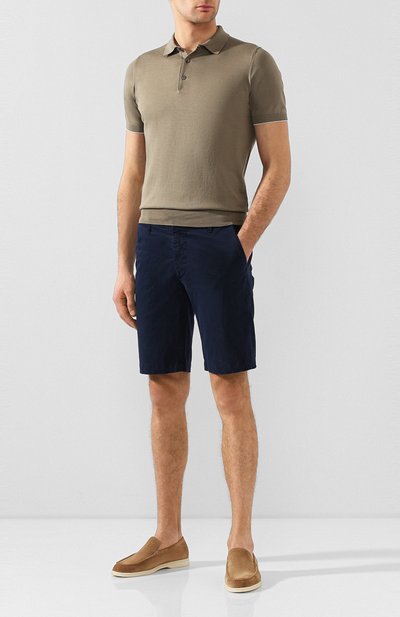 Замшевые лоферы summer walk LORO PIANA, арт. FAE8124, фото 2