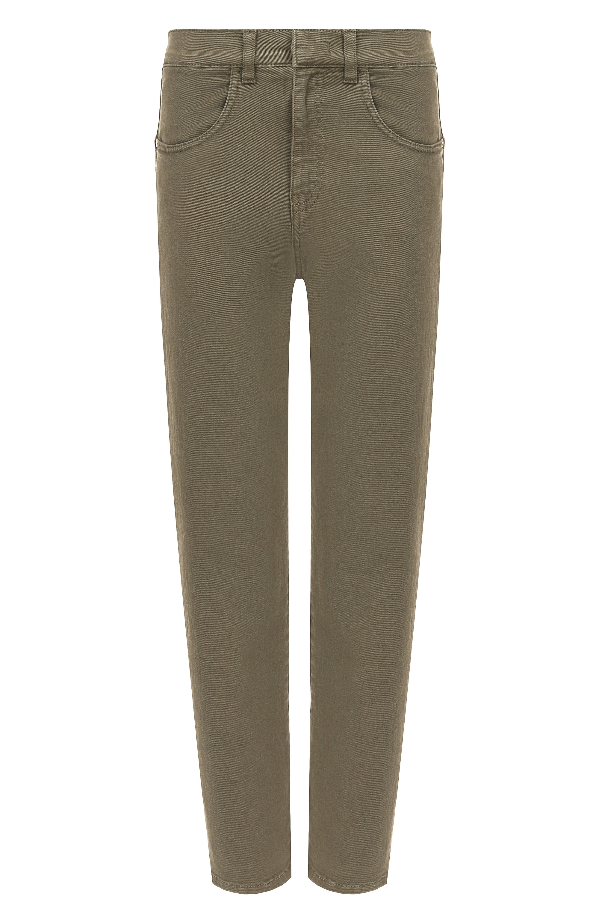 Джинсы LORENA ANTONIAZZI хаки цвета по цене 57550 руб., арт. PA19E/4049, фото 1 Джинсы LORENA ANTONIAZZI, арт. PA19E/4049, фото 1