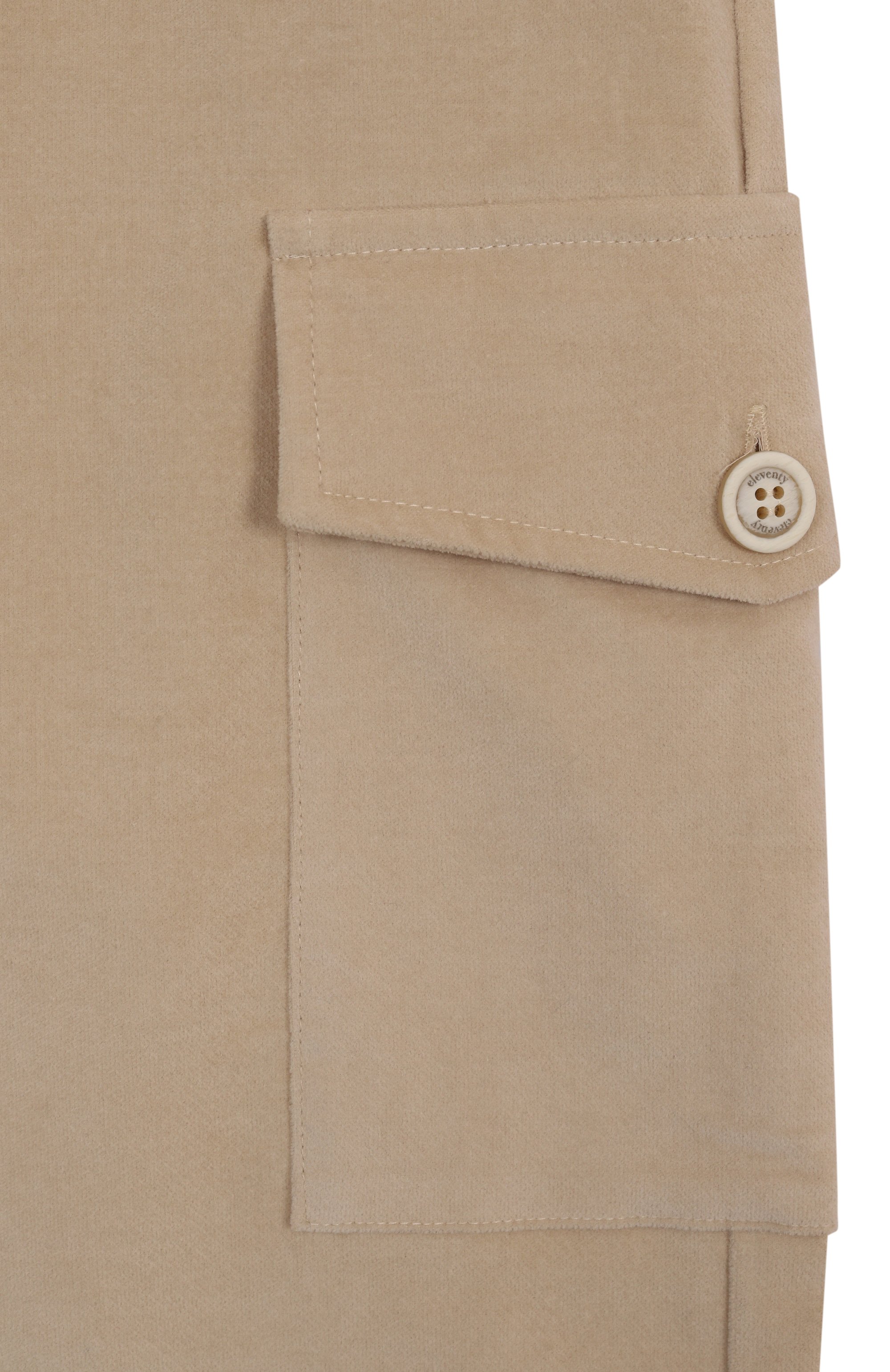 Хлопковые брюки-карго ELEVENTY, арт. EX6A20/V0163/10-16, фото 3