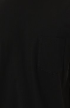 Мужская хлопковая футболка AGNONA черного цвета, арт. TT07U2E | Фото 5 (Принт: Без принта; Рукава: Короткие; Длина (для топов): Стандартные; Материал сплава: Проставлено; Материал внешний: Хлопок; Драгоценные камни: Проставлено; Стили: Кэжуэл)