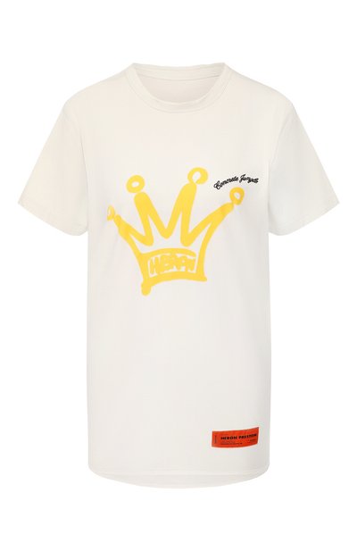 Женская хлопковая футболка HERON PRESTON, арт. HWAA014R209140160560