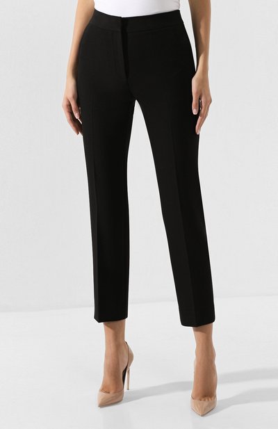 Брюки со стрелками VICTORIA, VICTORIA BECKHAM, арт. TRVV 145 PAW19 D0UBLE FACE STRETCH, фото 3