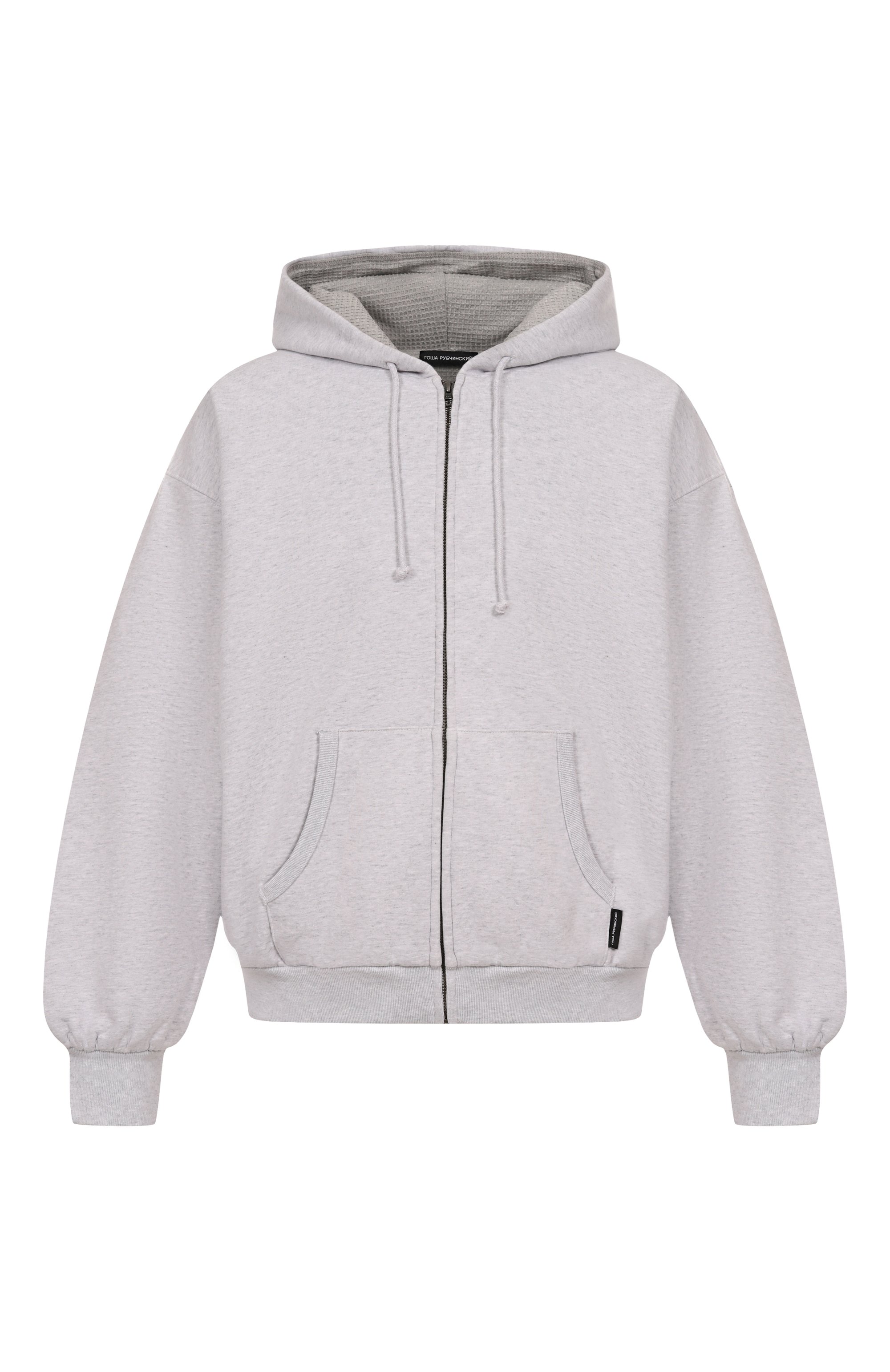 Хлопковая толстовка ГОША РУБЧИНСКИЙ, арт. HD_1401_GREY_MELANGE, фото 1