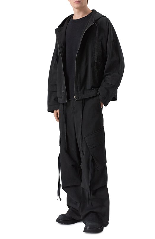 Джемпер из лиоцелла и хлопка Isabel Benenato UK01S26 Чёрный  UK01S26 Фото 2