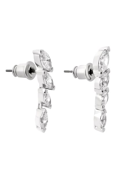 Серьги mesmera SWAROVSKI серебряного цвета по цене 13700 руб., арт. 5748007, фото 3 Серьги mesmera SWAROVSKI, арт. 5748007, фото 3