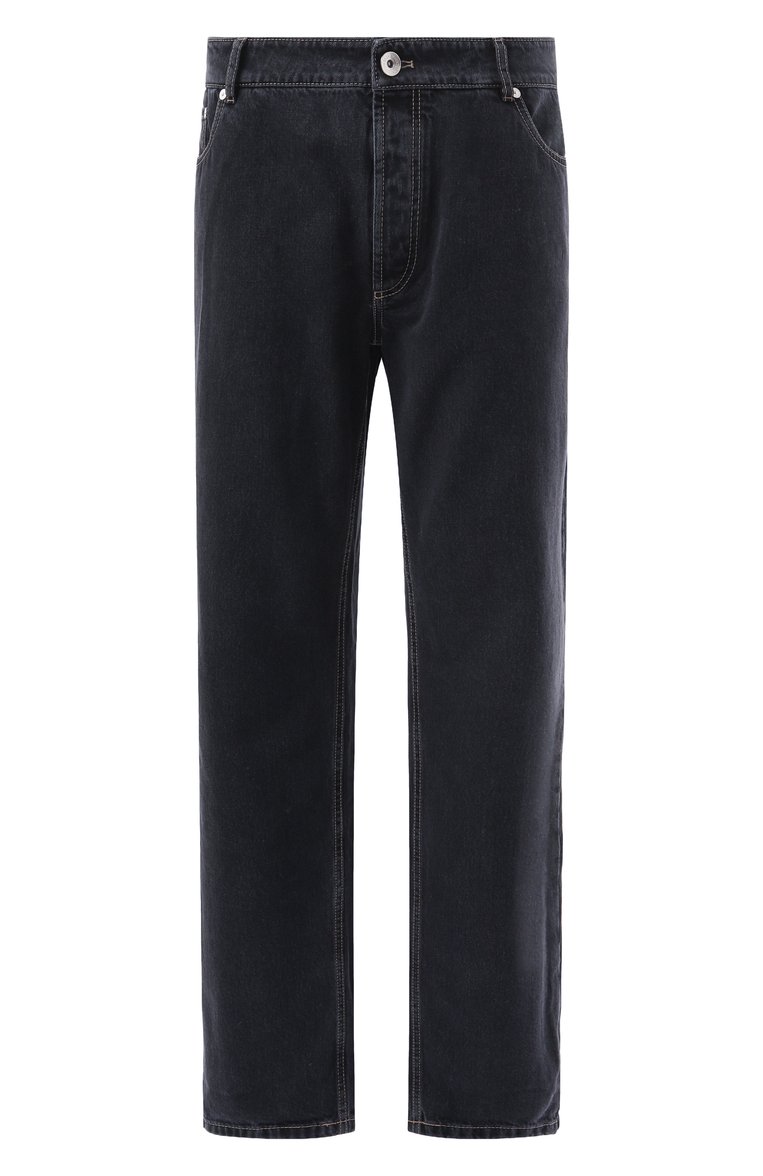Мужские джинсы traditional fit BRUNELLO CUCINELLI темно-серого цвета, арт. M240PB3210 | Фото 1 (Длина (брюки, джинсы): Стандартные; Материал внешний: Хлопок, Деним; Силуэт М (брюки): Прямые; Кросс-КТ: Деним; Big sizes: Big Sizes; Стили: Повседневный; Автоматизация ТО: Проставлено; Автоматизация состава: Проставлено; Детали: Без декора; Размерность: Идёт в размер)