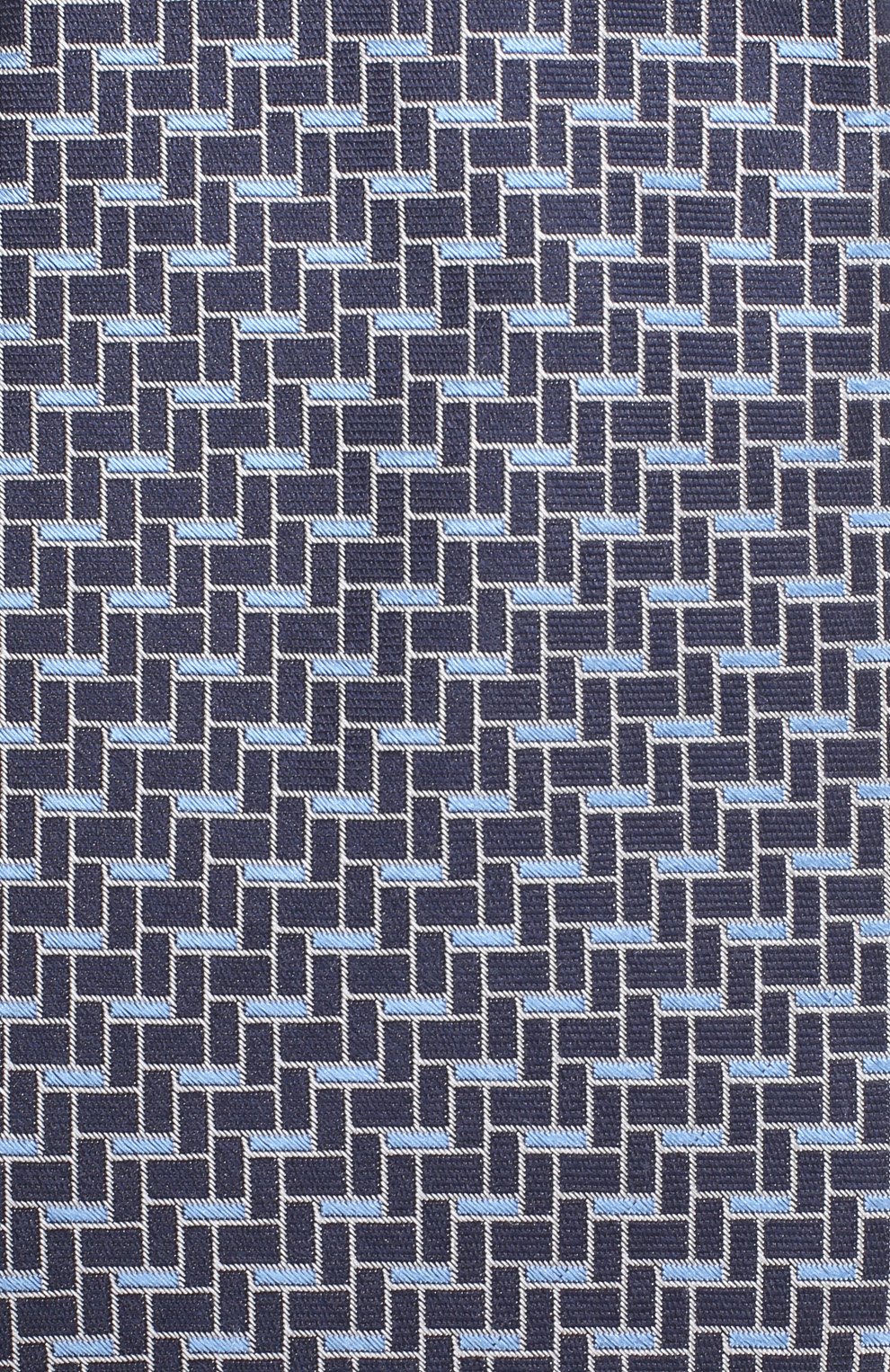 Шелковый галстук с узором LANVIN, арт. 3145/TIE, фото 3